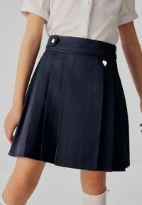 Clarks REGULAR FIT - A-vonalú szoknya - navy