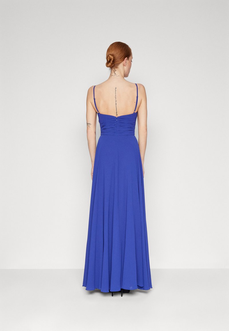 Mascara Maxi dress velvet blue/dark blue Zalando.de
