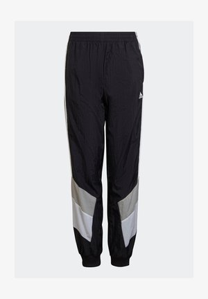 COLORBLOCK - Spodnie treningowe - black/mgh solid grey/white