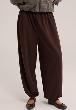 WE Fashion, WE FASHION - Pantaloni - dark brown