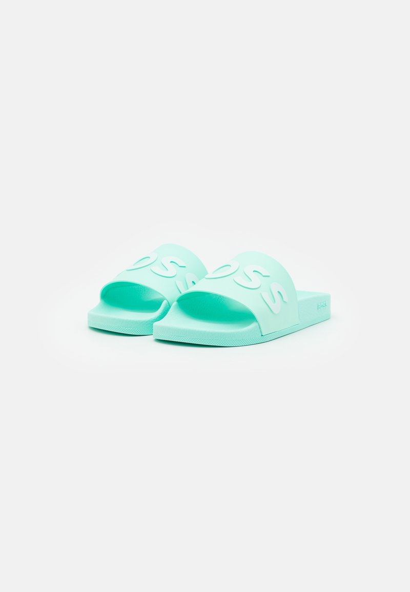 Damen Zehentrenner | BOSS BAY IT SLID UNISEX Badesandale light green/mint - PD13361 Damen Zehentrenner | BOSS BAY IT SLID UNISEX Badesandale light green/mint - PD13361