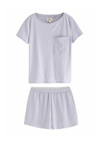 Next SHORT SLEEVE - REGULAR FIT - Pyžamová súprava - lilac purple stripe