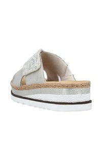 Rieker Mules - silber