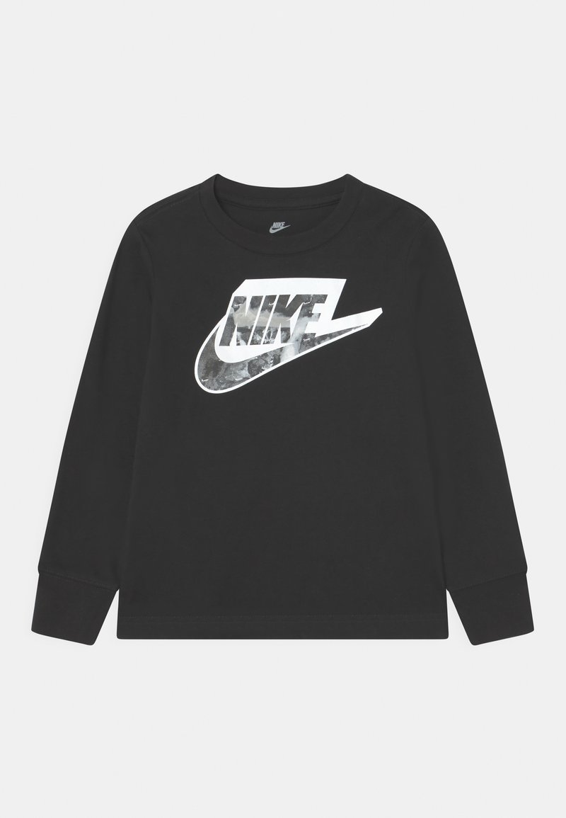 Nike Sportswear FUTURA TEE UNISEX Maglietta A Manica Lunga Black nike-sportswear-futura-tee-unisex-maglietta-a-manica-lunga-black