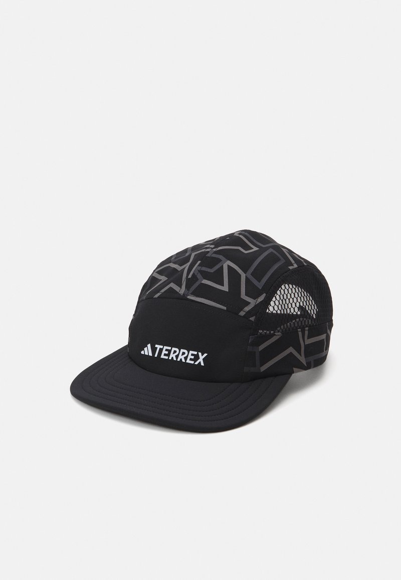 adidas Terrex TERREX HEAT.RDY 5-PANEL GRAPHIC - Šiltovka - black/charcoal/white
