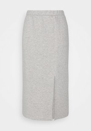 Object OBJRORA SKIRT - Puzdrová sukňa - light grey melange