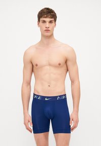 Nike Underwear ESSENTIAL 3 PACK - Boksarice - dark blue/neon yellow/light blue