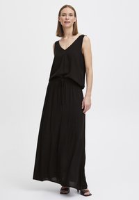 b.young BYMMMJOELLA MAXI SKIRT - Falda larga - black