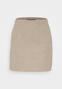VMFORTUNEALLISON SHORT SKIRT - A-silueta svārki - silver mink melange