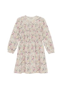 Minymo DRESHORT SLEEVES LONG ALL OVER PRINT - Jerseykleid - sandshell