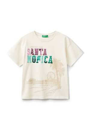 T-shirt con stampa - white