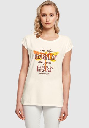 GILMORE GIRLS -I M THE LORELAI TO YOUR RORY - T-Shirt print - sand
