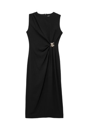 SLEEVELESS MIDI - Vapaa-ajan mekko - black