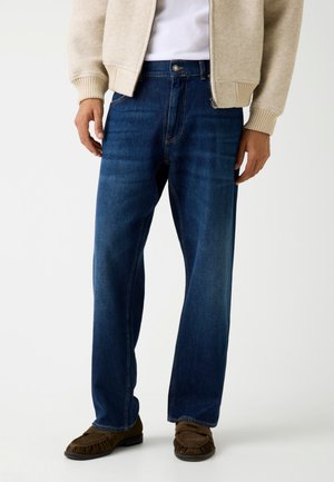 Straight leg -farkut - blau