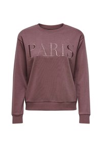 JDYPARIS LS EMB JRS - Sudadera - rose brown