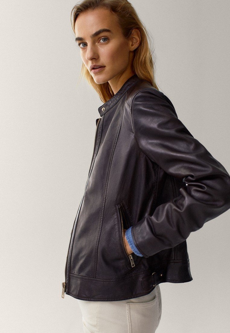 Massimo Dutti Skinnjacka brown Zalando.se Massimo Dutti Skinnjacka brown Zalando.se