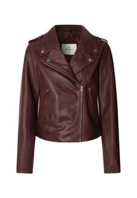 Pepe Jeans SILVIA - Leren jas - merlot red
