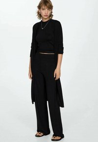 Mango Trousers - black