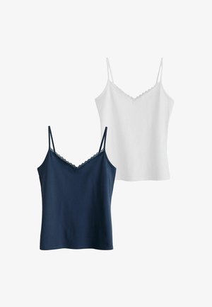 Next, REGULAR FIT - MENOPAUSE FRIENDLY COOLING VESTS 2 PACK . - Top - blue white