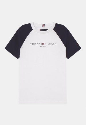 ESSENTIAL COLORBLOCK - T-shirt imprimé - white