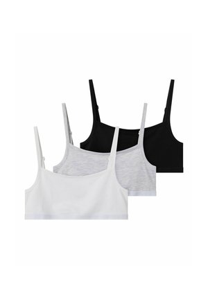3ER-PACK - Bustier - bright white