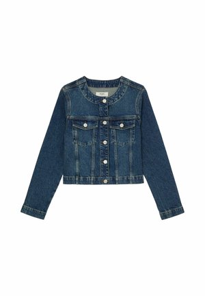 Reiss, REGULAR FIT - MEDORA COLLARLESS CROPPED JACKET . - Sacou - mid blue