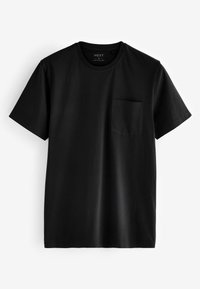 Next SHORT SLEEVE  SET - REGULAR FIT - Nattplagg set - black brown