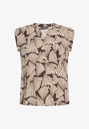 Betty Barclay, BETTY BARCLAY KURZARM SCHLUPFBLUSE - Blouse - braun beige