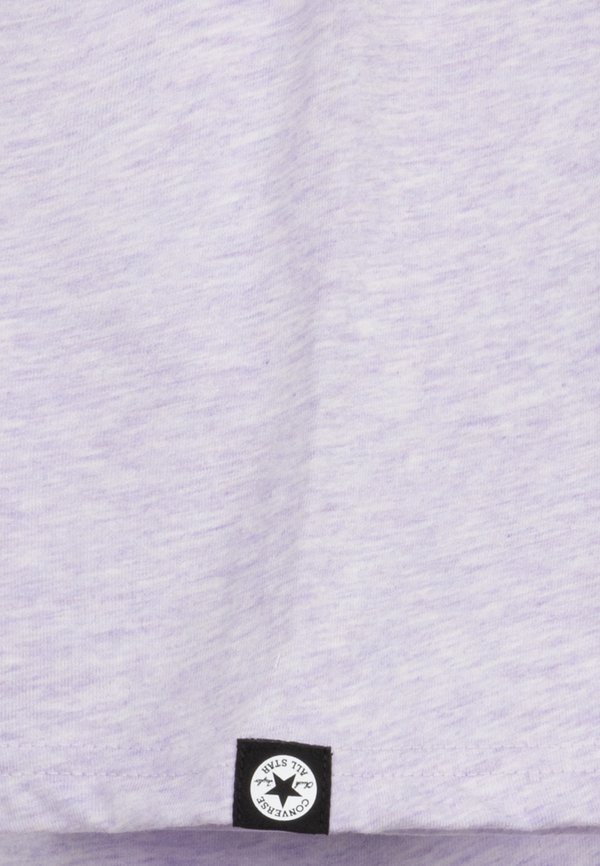 VARSITY RAGLAN - Print T-shirt - violet heat heather2