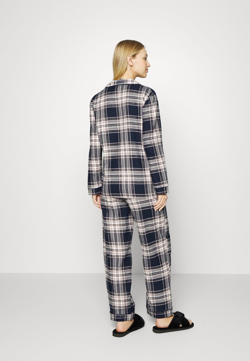 Damen Nachthemden | Marks & Spencer CHECK REVERE Pyjama navy mix/dunkelblau - PY02817 Damen Nachthemden | Marks & Spencer CHECK REVERE Pyjama navy mix/dunkelblau - PY02817