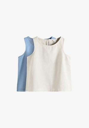 THE SET, 2 PACK - Blusa - light blue white stripe