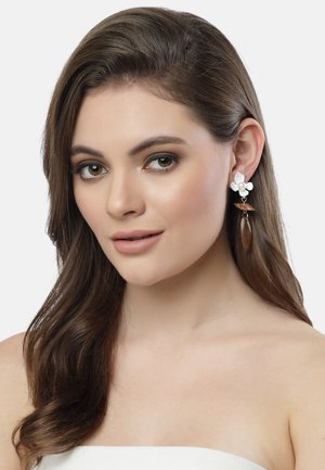 DROP  - Boucles d'oreilles - brown