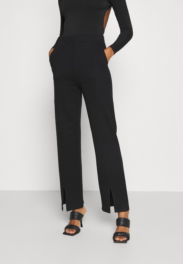 KLARA TROUSERS - Stoffhose - black