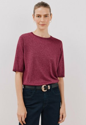 Cortefiel T-shirt basic - pink
