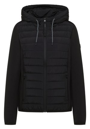Cecil, SCUBA JACKE MIT STRUKTURMIX UND KAPUZE - Light jacket - black