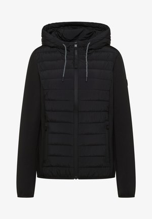 Cecil, SCUBA JACKE MIT STRUKTURMIX UND KAPUZE - Veste mi-saison - black