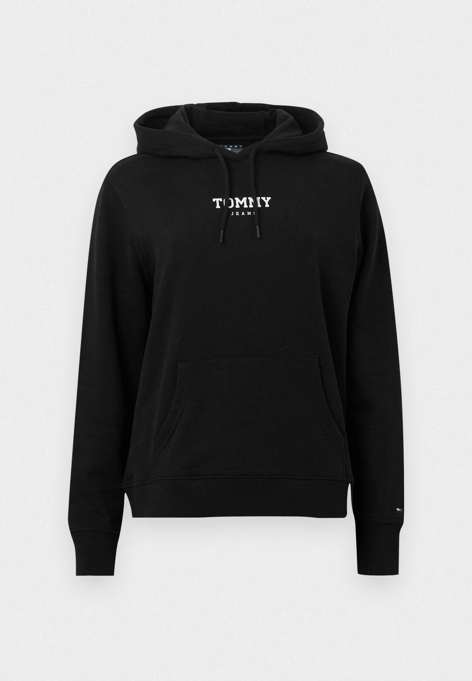 Tommy Jeans LOGO - Mikina s kapucí - black