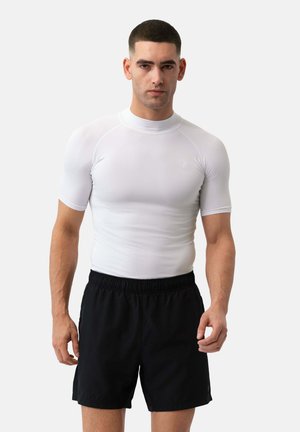Danish Endurance COMPRESSION SHORT SLEEVE 2-PACK - Sport T-shirt - black white