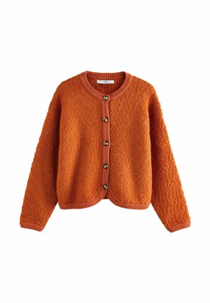 Cardigan - burnt orange