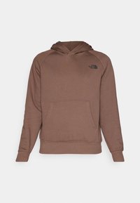 RAGLAN BOX HOODIE - Mikina s kapucňou - smokey brown