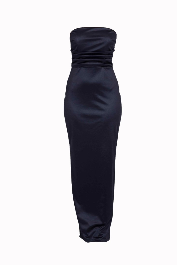 WAL G PETITE Cocktailjurk donkerblauw