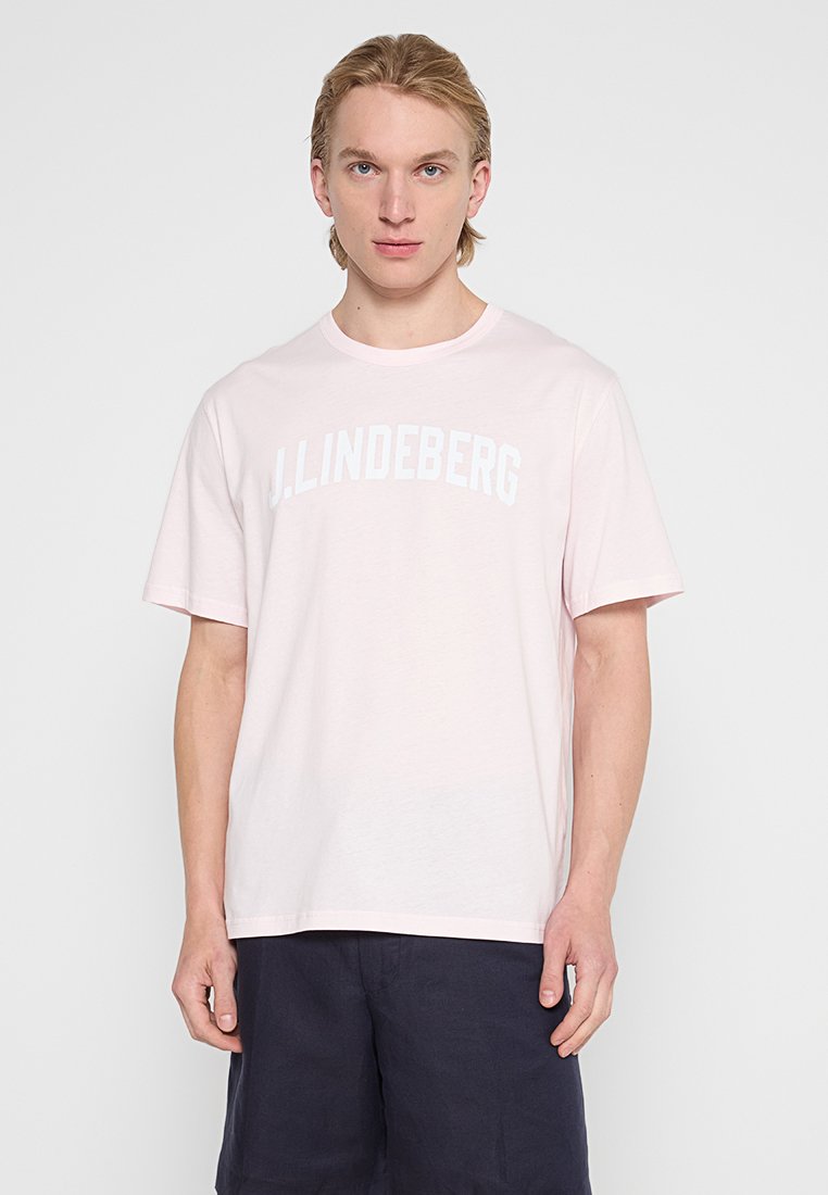J.LINDEBERG T-shirt print roze J.LINDEBERG T-shirt print roze