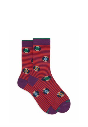 CORTE FANTASIA DISCHI VINILE - Socks - purple