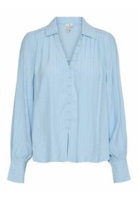 Overhemdblouse - airy blue