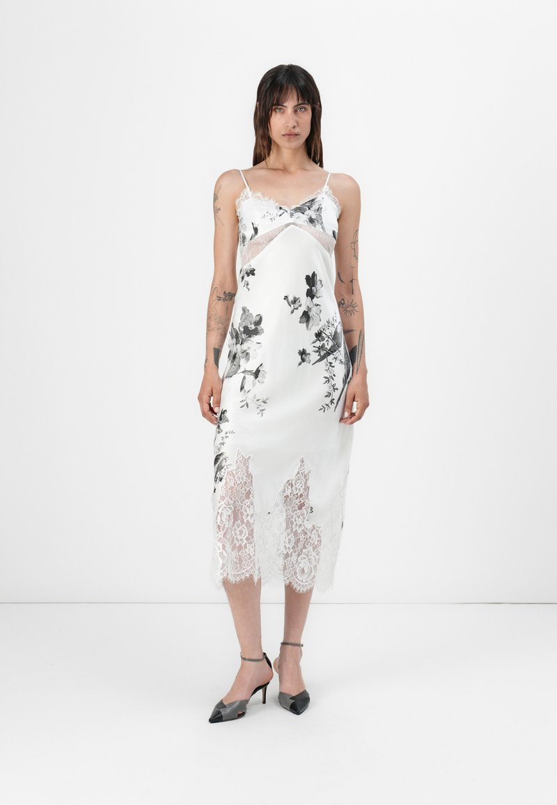 AllSaints Cocktailjurk crème AllSaints Cocktailjurk crème