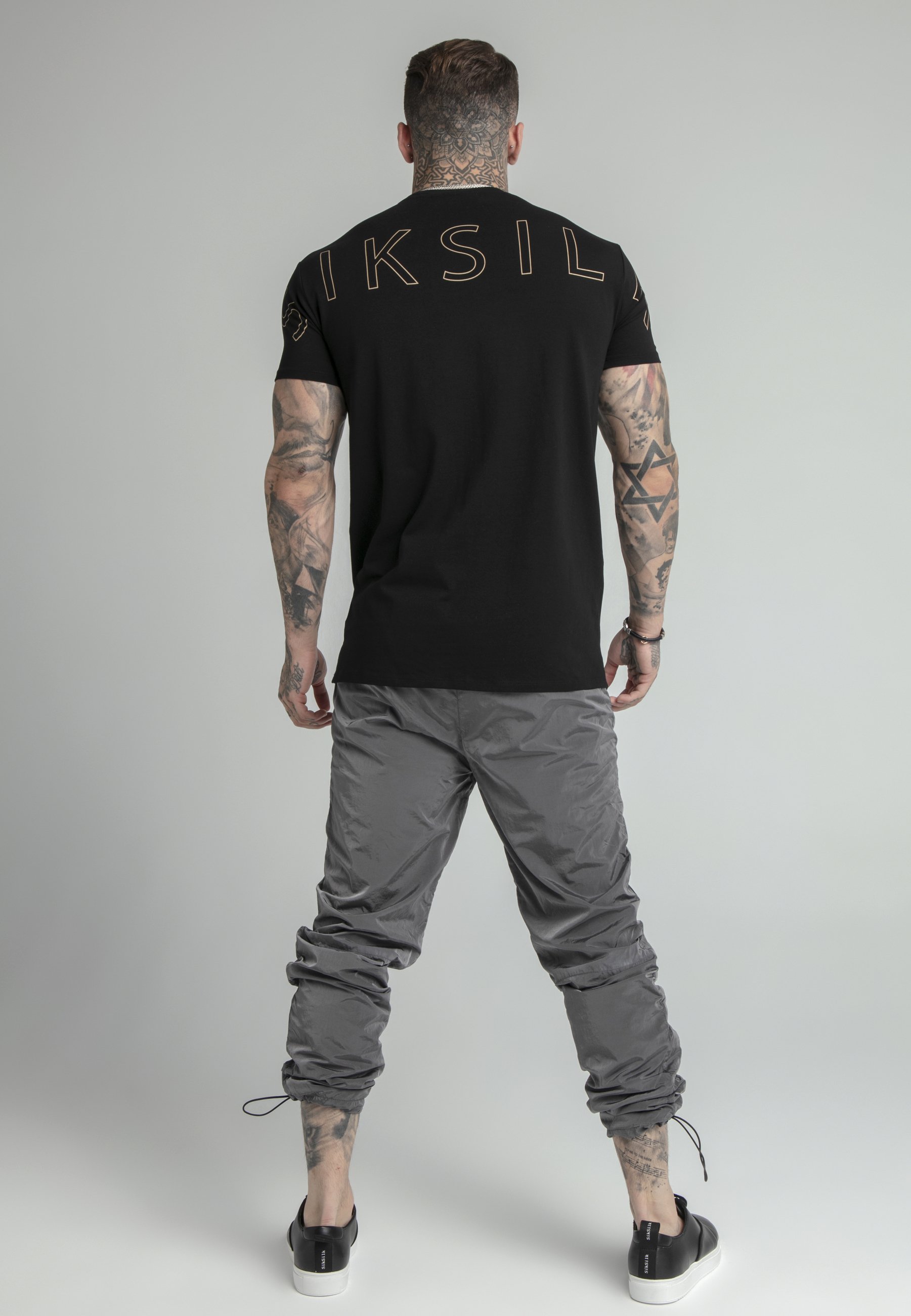 SIKSILK CRUSHED CORDED PANTS 