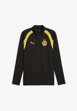 Puma, BORUSSIA DORTMUND TRAININGSOBERTEIL - Klub merchandise - black-faster yellow