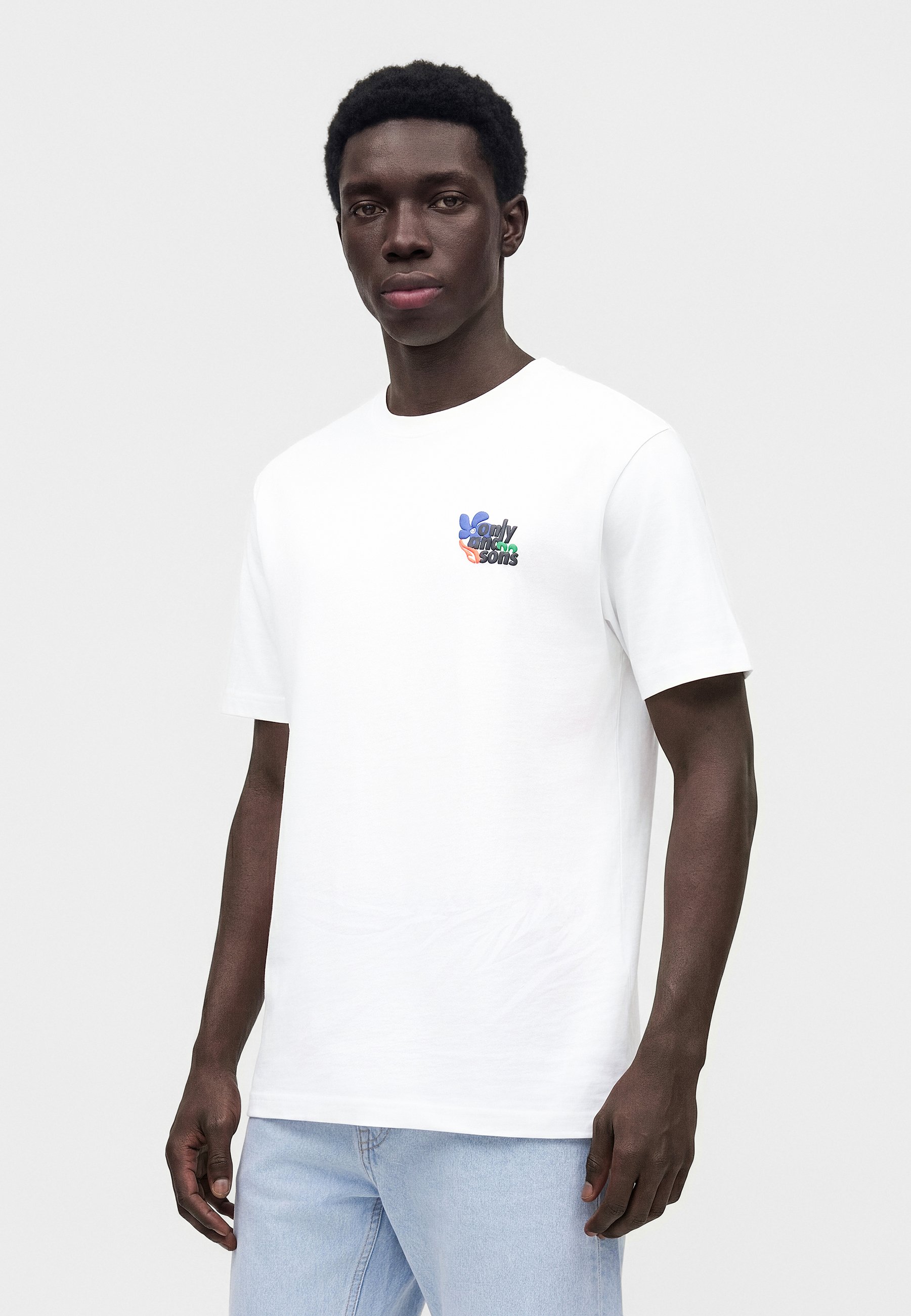 Only & Sons ONSFLEURI LIFE FLOWER TEE - T-shirt print - bright