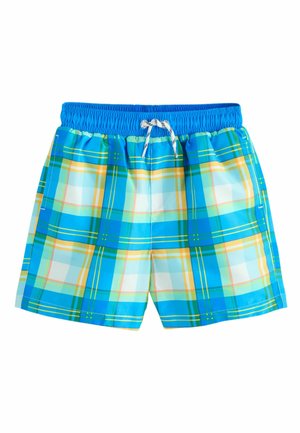 Next, REGULAR FIT - PRINTED SWIM SHORTS  . - Short de bain - multicoloured check
