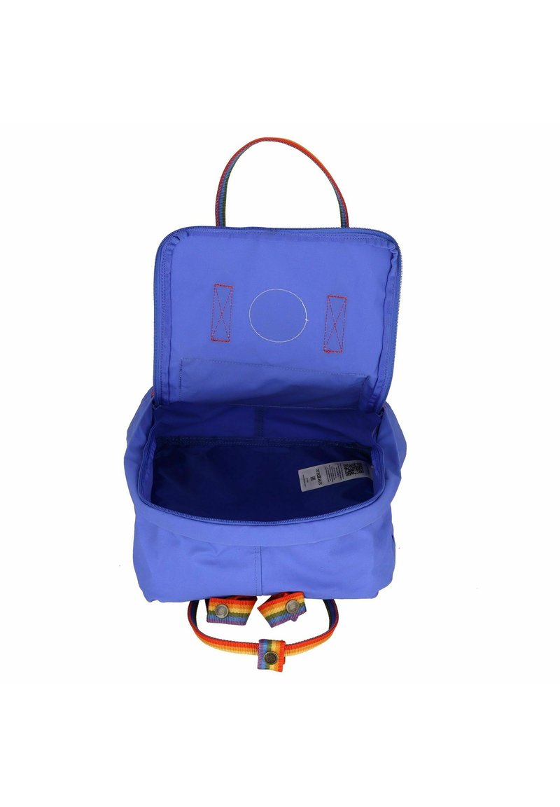 Fjallraven Kanken Royal Blue Backpack with Rainbow Straps Kånken Rainbow Backpack - Fjällräven main image 3